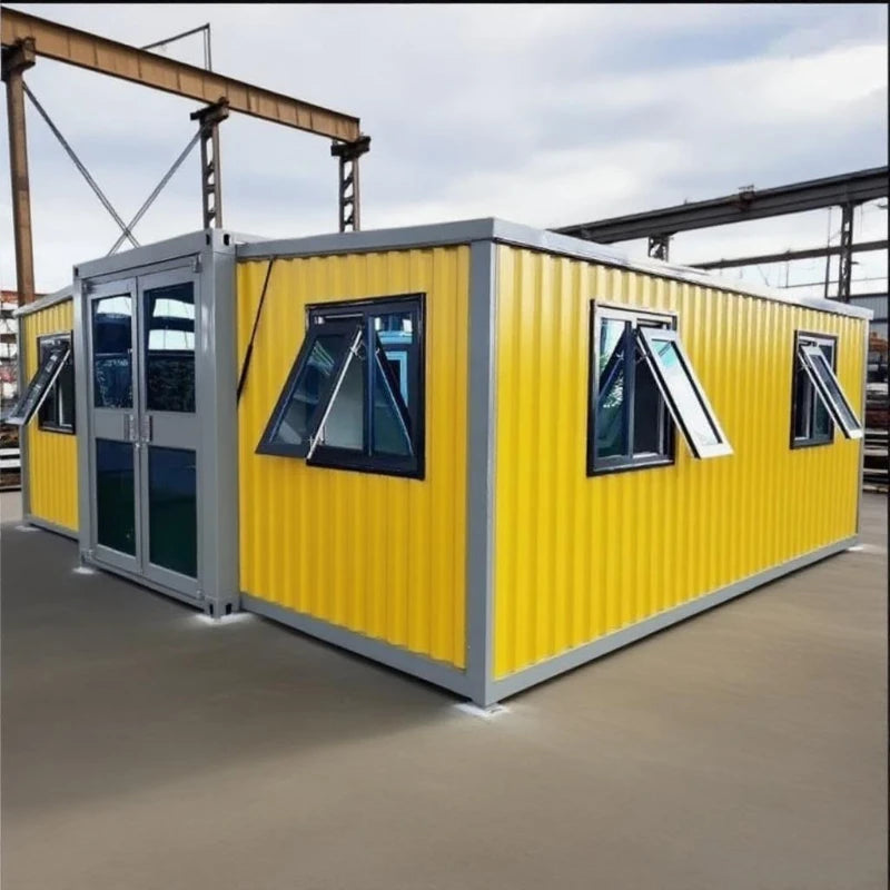 Wood Cladding Container House - Glass Cabin Forest Homestay Holiday Home