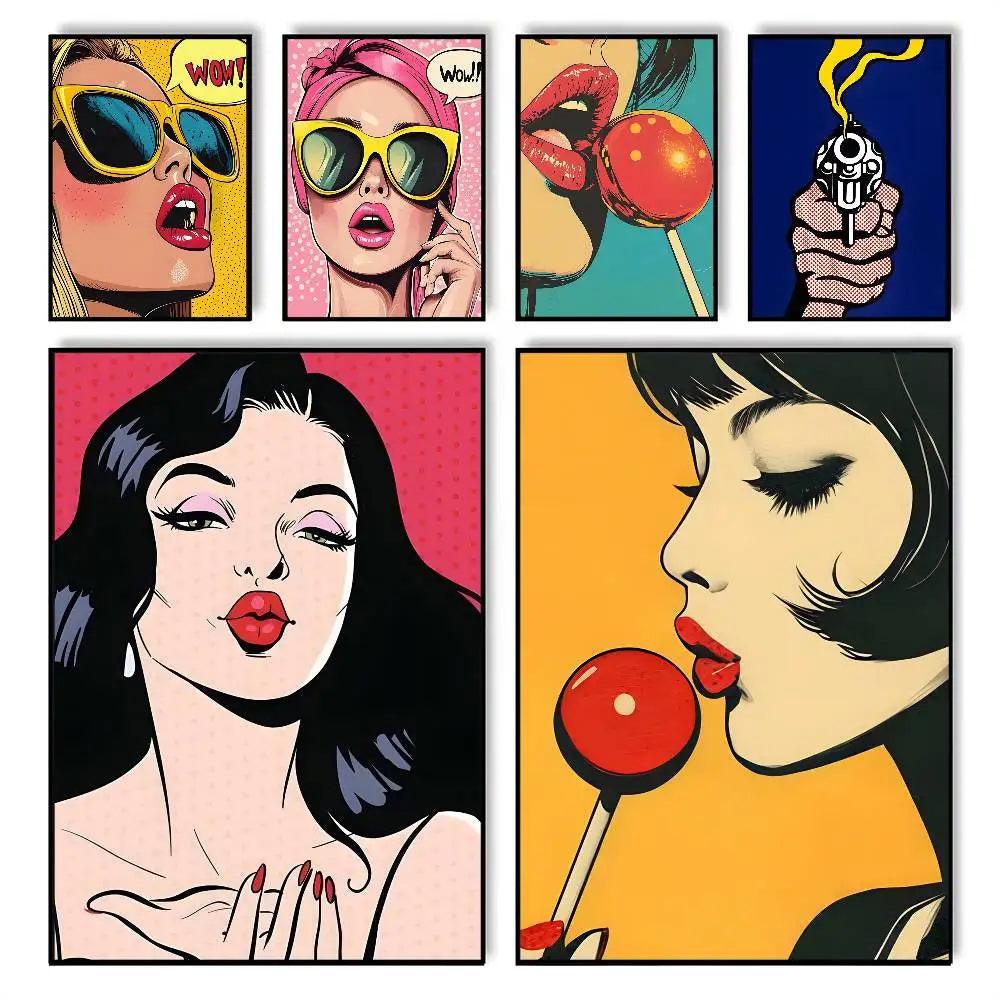 Roy Lichtenstein Poster - PVC Print - Pop Art