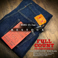 FULLCOUNT Zimbabwean Cotton 1953 Classic 13.7oz Wide Leg Straight Denim Red Ear Jeans