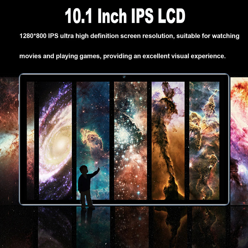10.1" Tablet PC 4GB 64GB – Octa Core Dual SIM 3G WiFi
