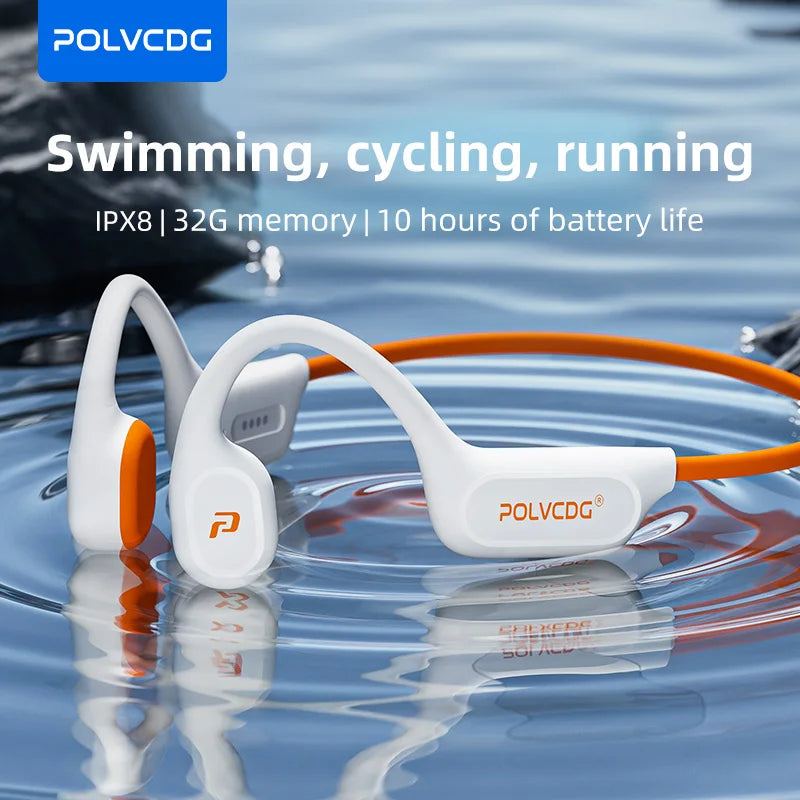 Bone Conduction Earphones X9 – 32G IPX8 Waterproof Swimming Running Cycling