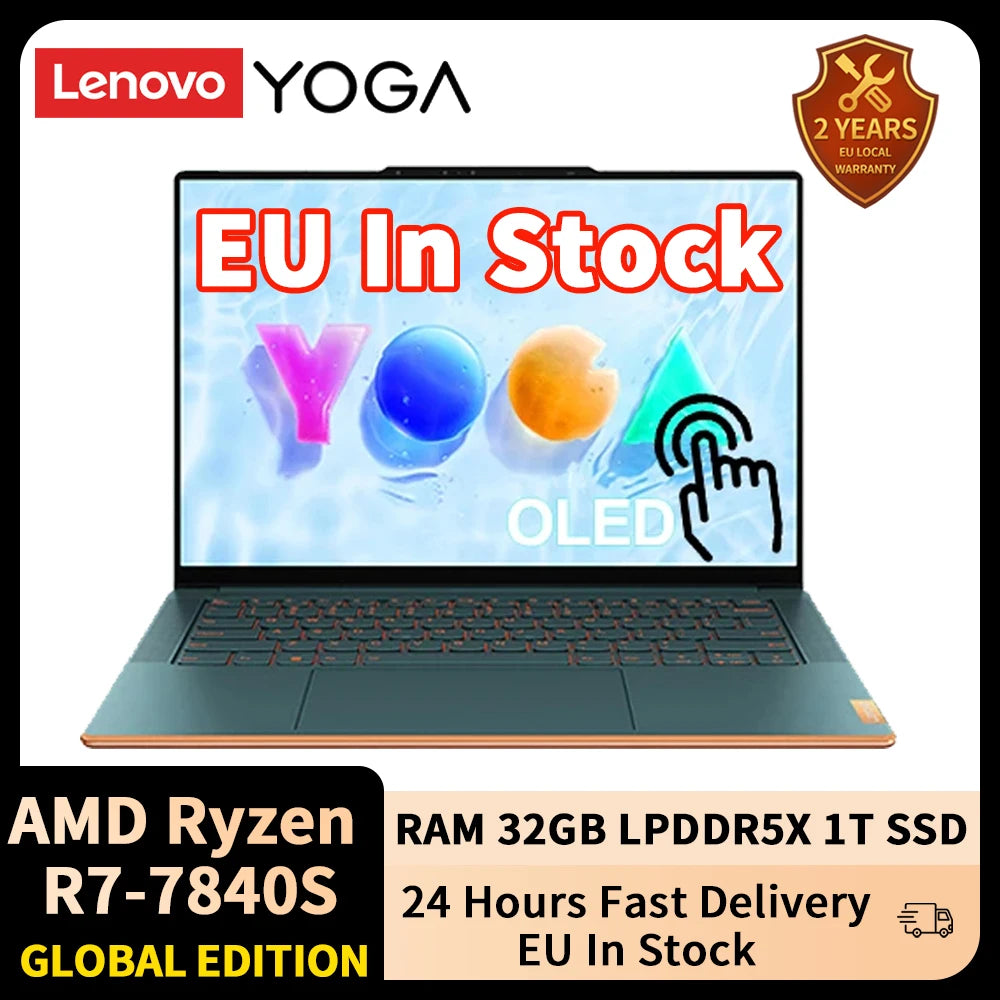Lenovo YOGA Air14s 14.5" 2.9K OLED Touch - Ryzen 7 7840S