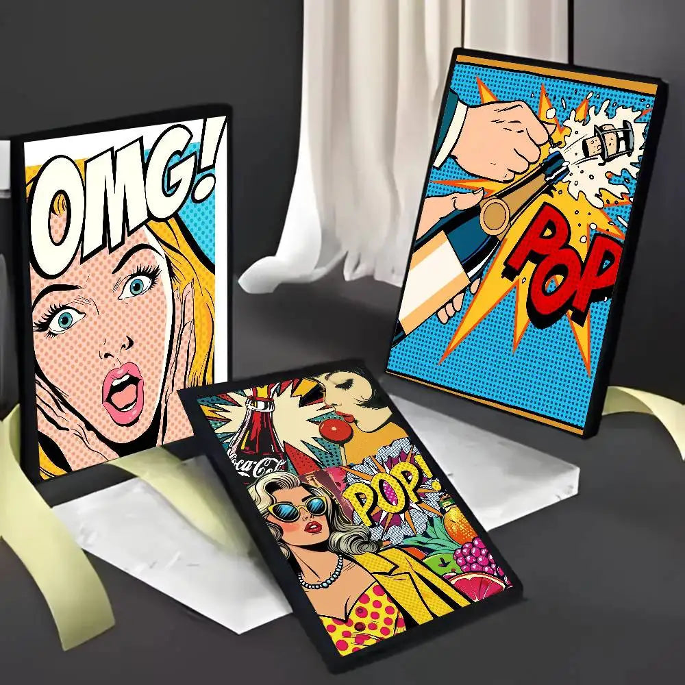 Lichtenstein Tears Poster - Pop Art - Bold Statement