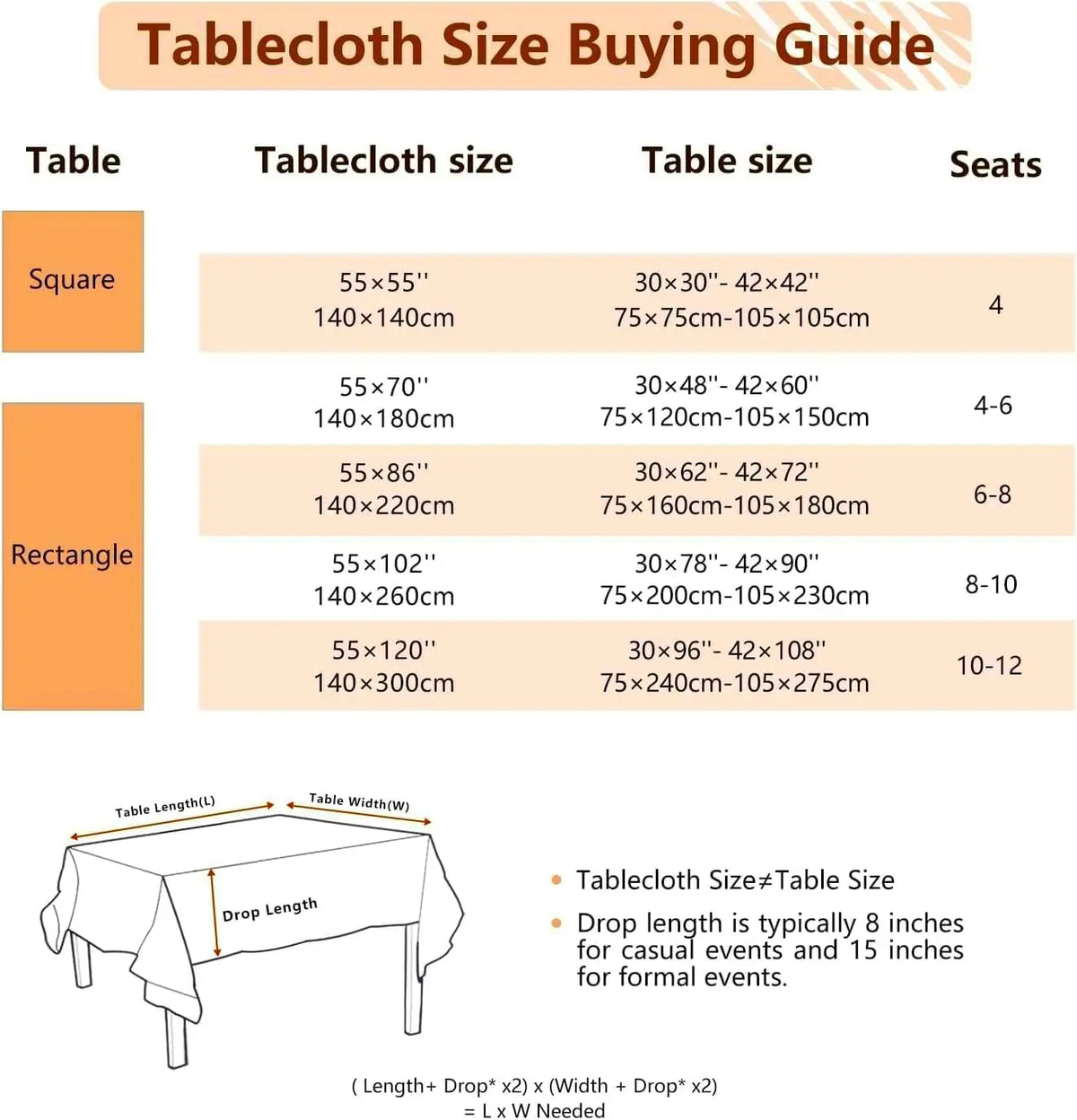 TASSEL TABLECLOTH - Cotton Linen Stripe - Joyful Tables