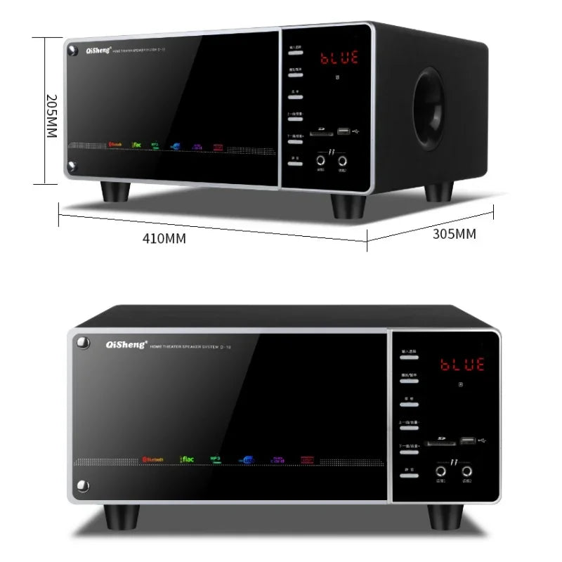 5.1 Home Theater Sound System - 1000W Bluetooth Surround