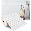 3D FOAM BRICK WALLPAPER - 70cm Wide - Waterproof Wall Decor