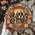 Creedence Clearwater Revival Metal Sign - Round Vintage - Bar Wall