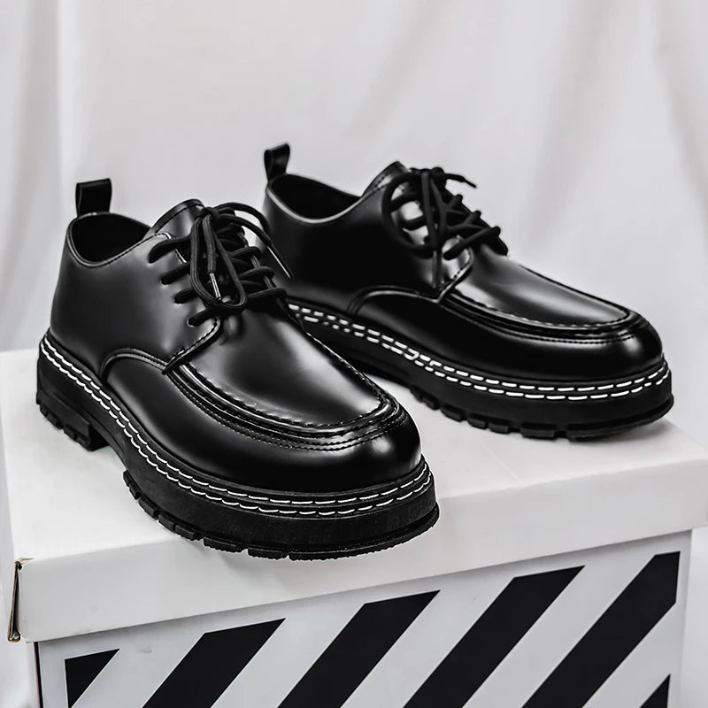 VELVET STEP - Men's Elegant Slip-On Loafers - Casual, Formal & Dress Shoes in Black
