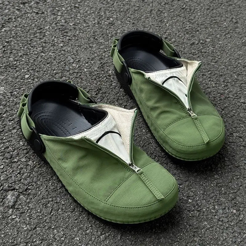 CORK DRIFT - Men's Summer Slip-On Beach Sandals - Cork Sole Anti-Slip