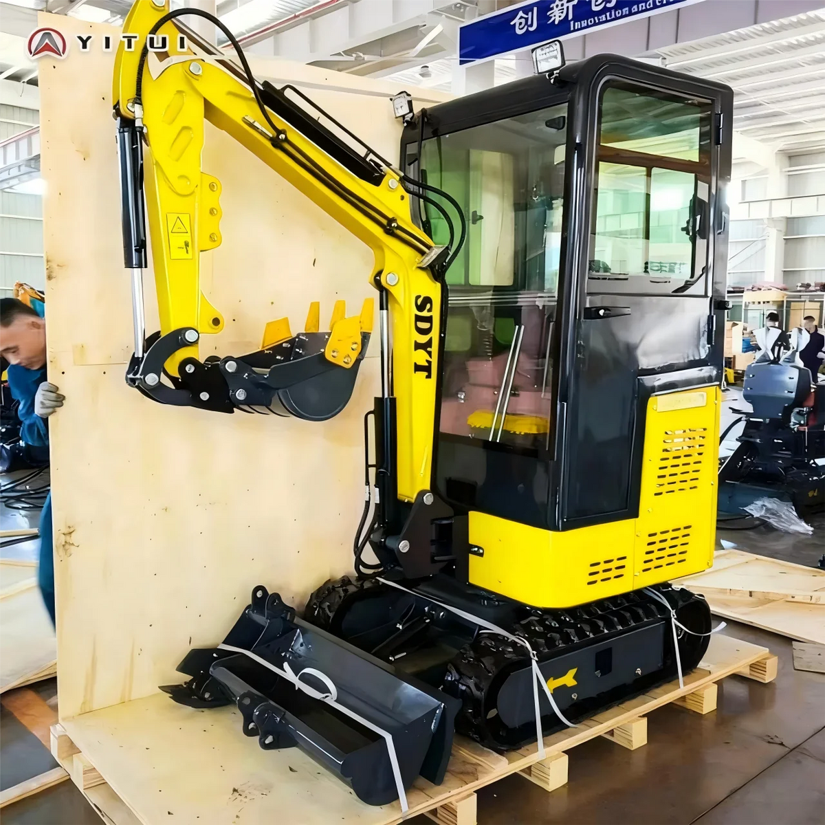 YITUI Mini Excavator - 1.2 Ton - Kubota/Briggs/KOOP