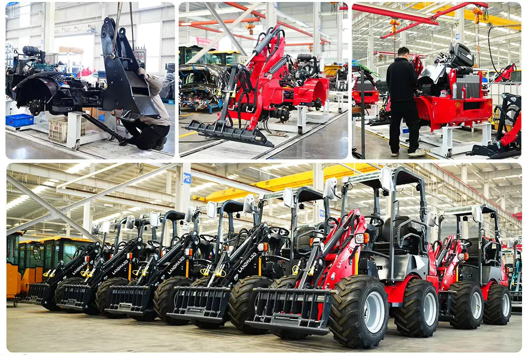 LANDWARD Compact Wheel Loader | 0.8 t