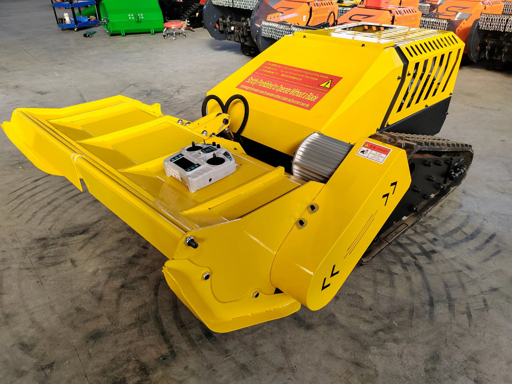 Remote Lawn Mower - 100 cm cut - professional control