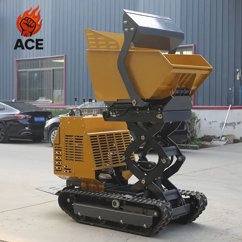 MINI CRAWLER DUMPER - Tracked, Concrete Mixer - Compact Site Work