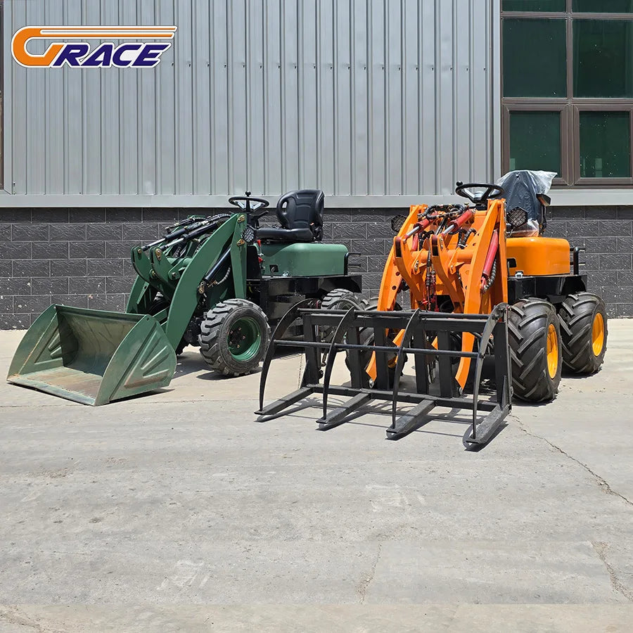 MINI WHEEL LOADER - GR500 Options, Diesel/Electric - Compact Front-End Work