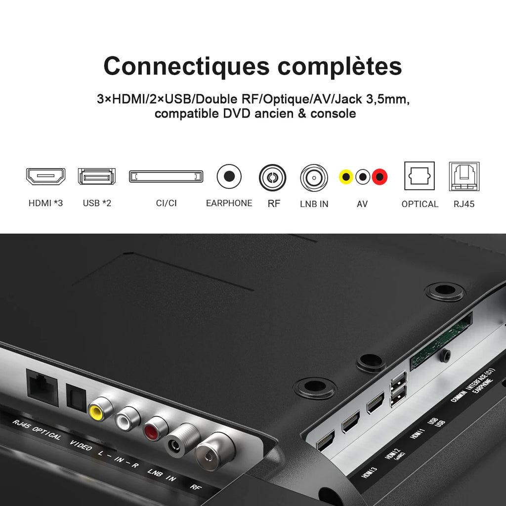 HKC H40Q1F-V 40 Inch FHD Smart TV