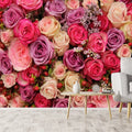 Custom Floral Photo Wallpaper – Peel & Stick or Non-Woven