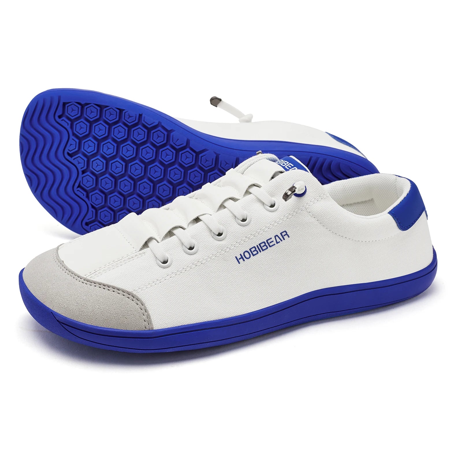 BAREFOOT CANVAS - Wide Toe Slip-On Sneakers - Walk Like You Were Born To