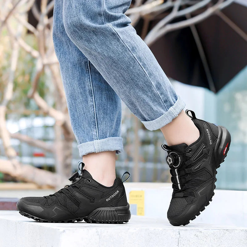 PEAK GRIP - Unisex Anti-Slip Hiking Boots - Mountaineering, Camping & Cycling, Superior Traction