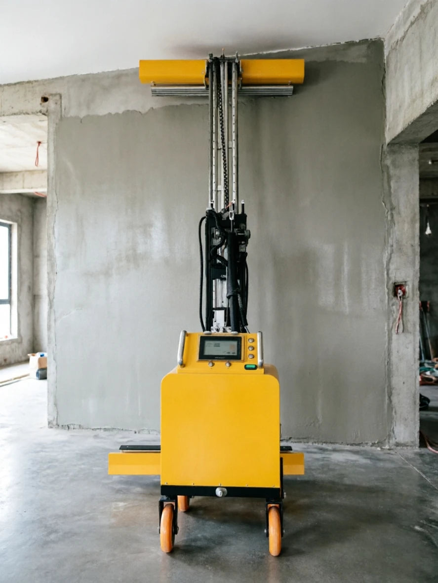 Automatic Wall Scraping & Plastering Machine