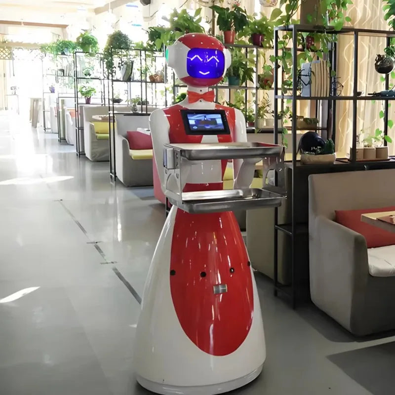 LiDAR Delivery Robot - Multi-Tray Service - 8-Hour Runtime
