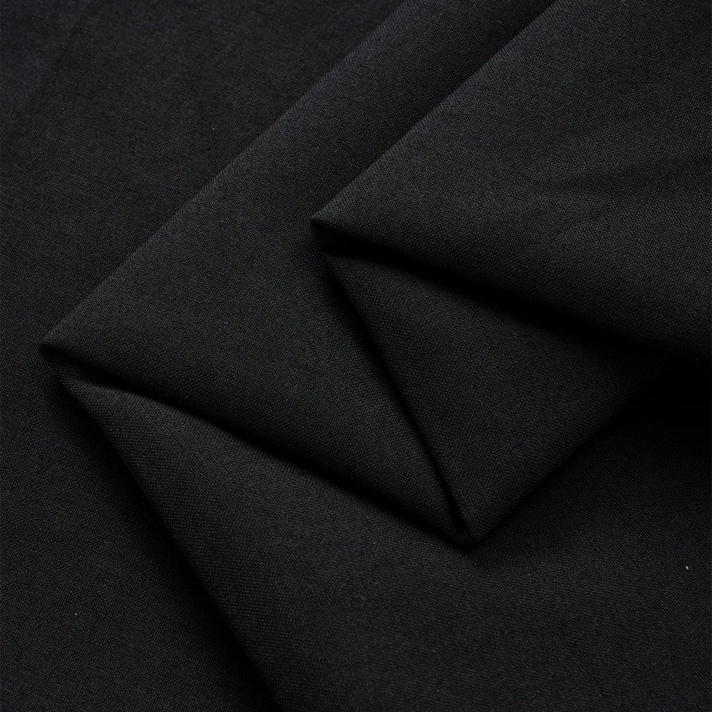 THICKENED PLAIN LINEN-LOOK FABRIC - 100% Polyester, 420g/m, 148cm Wide - Solid Rooms