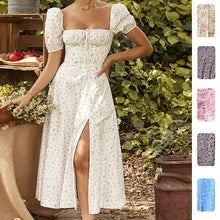 2026Spring new women's clothing Cross-border European and American dresses Fashionable and sexy printed strap long dress