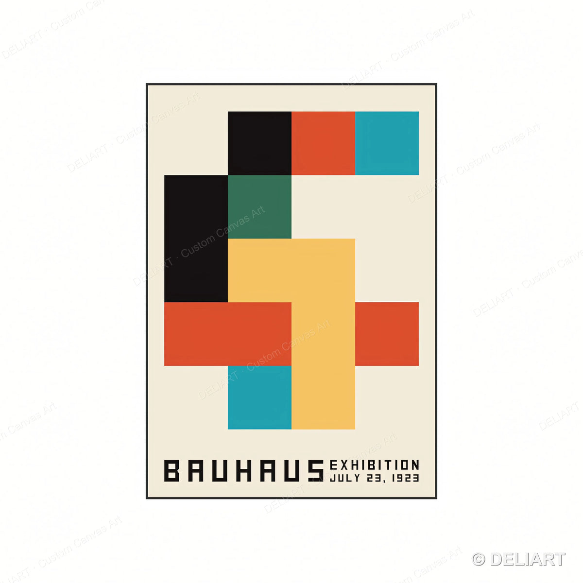 Bauhaus Poster Collection - 1/3/6 piece sets - gallery wall