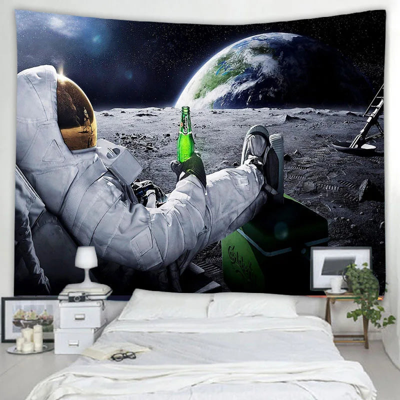 SCENIC WALL TAPESTRY - 100% Polyester, 9 Sizes - Calm Spaces