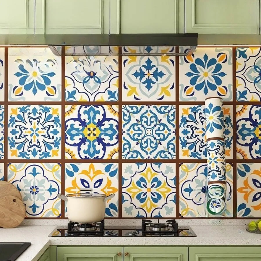 BOHO KIDS WALLPAPER - Self-Adhesive PVC - Waterproof Wall Decor