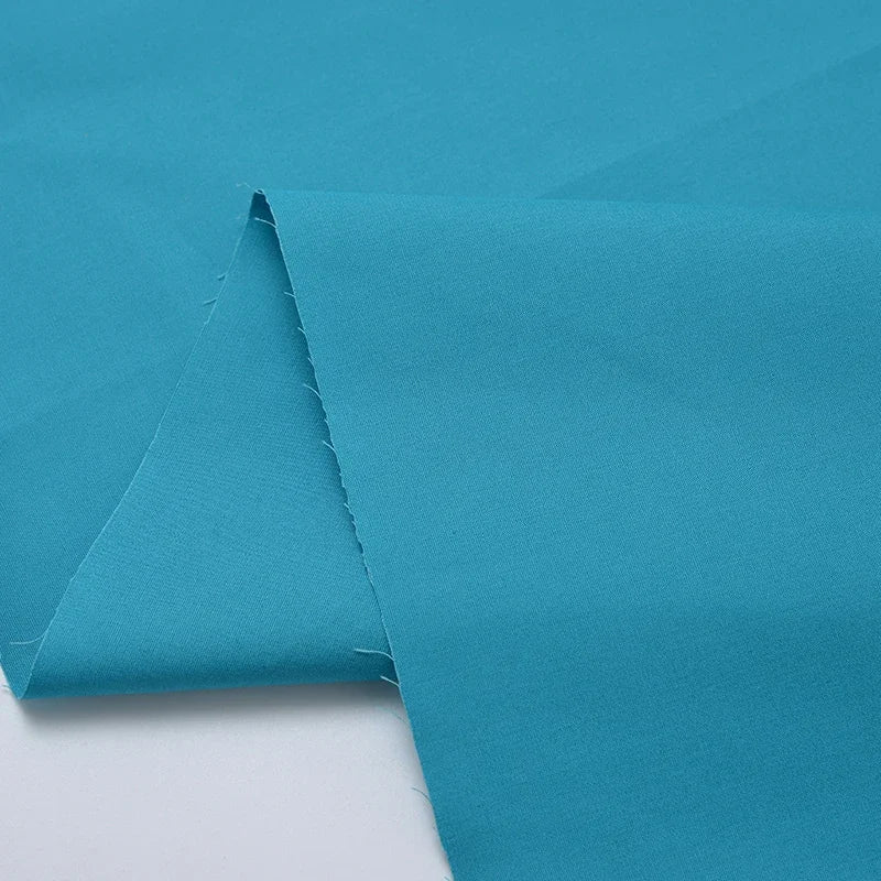 PLAIN COTTON POPLIN FABRIC - 150cm Wide, 46 Solid Colours - Everyday Sewing