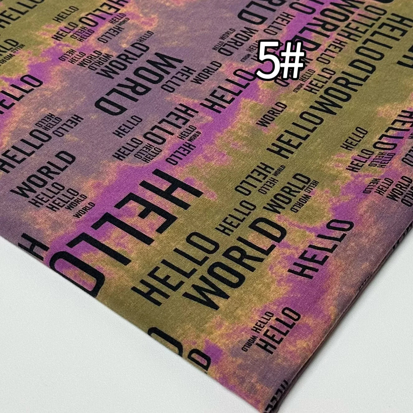 COTTON SPANDEX PRINTED FABRIC - 21 Prints, Stretch Blend, 175cm Wide - Soft Days