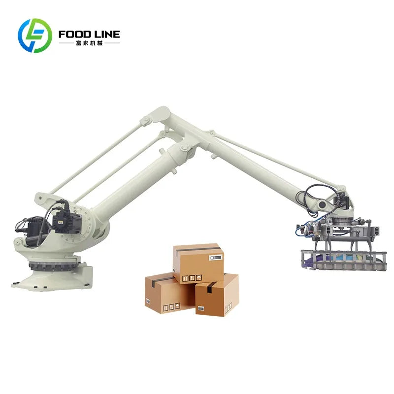 Automatic Palletizing Robot - PLC Control - High Output