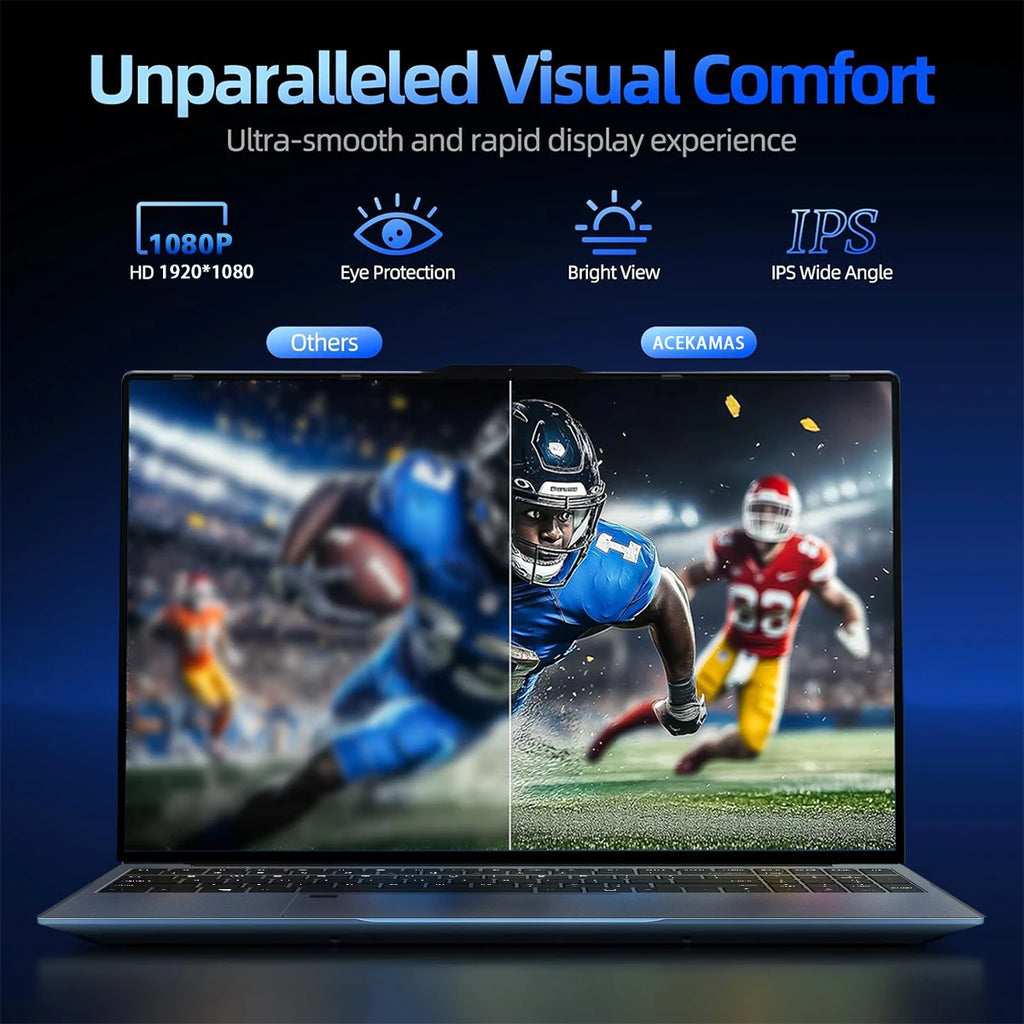 ACEKAMAS 15.6" i9 Laptop - 1080P FHD Business & Creator