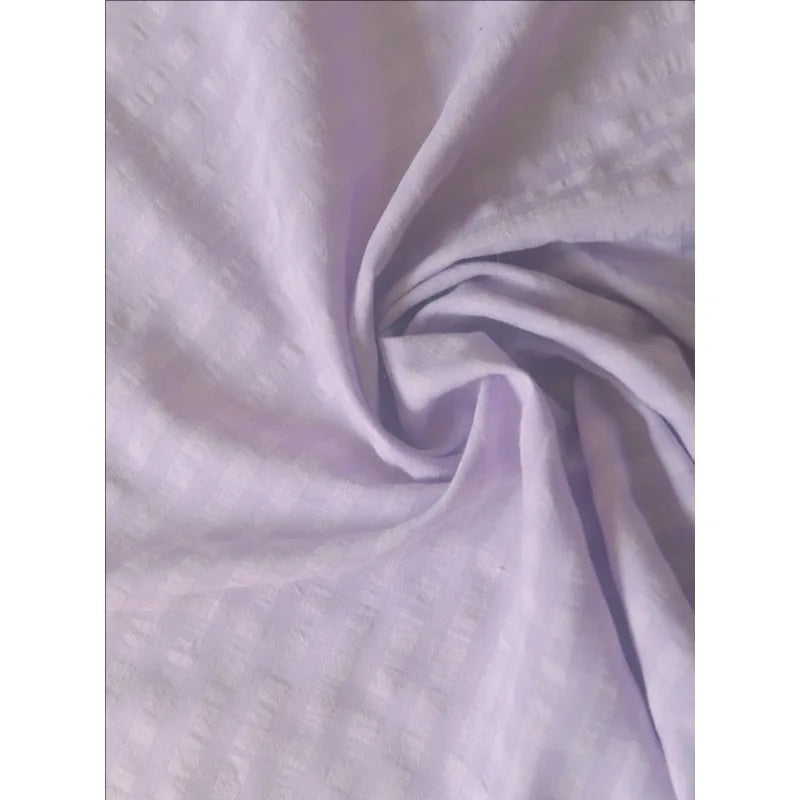 Bubble Plaid Fabric By The Meter for Dress Shirt Children's Clothes Bedding Diy Sewing Cloth Breathable Soft Comfortable Textile
