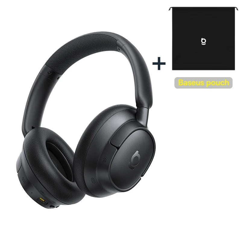 Baseus EH10 ANC Wireless Headphones – 45dB Adaptive Hi-Res LDAC Bluetooth 6.0 80H