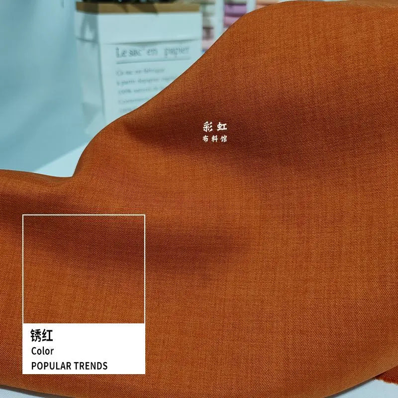 SUIT CLOTH - Plain Polyester Suit Fabric By The Meter - 30 Colors, 150cm Wide