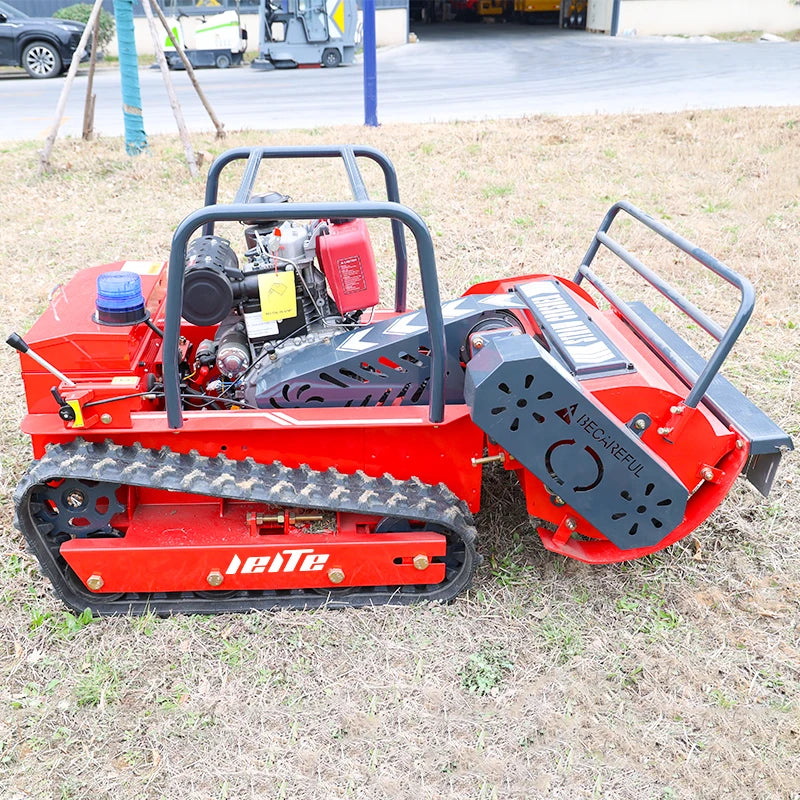 TRACKED REMOTE MOWER - 800 mm Cut, 45° Climb - Slope-Ready Care