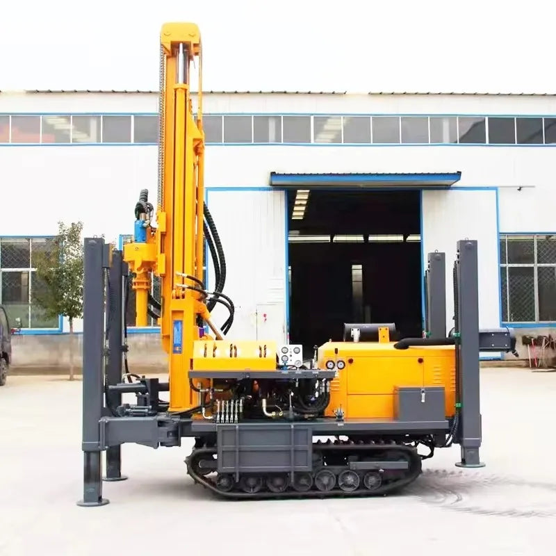 Yugong Water Well Drilling Rig - 500 m - Crawler Pneumatic