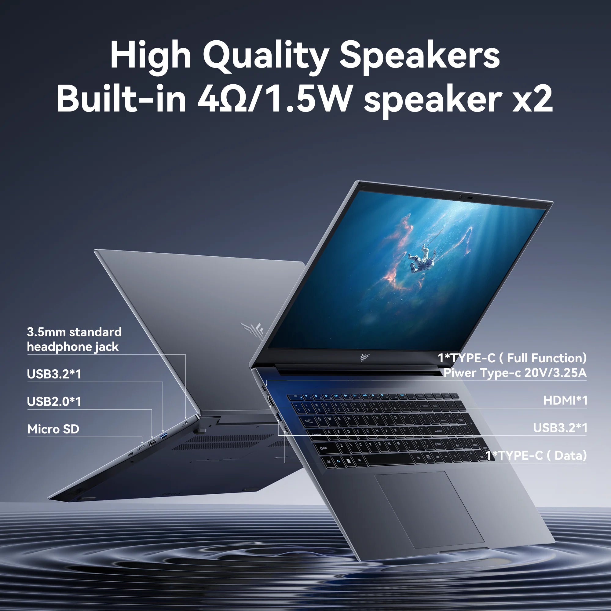 ACEMAGIC 18.5" Laptop Computer Windows 11 PRO 7000 mAh Battery AMD Ryzen 3 4300U Processor 16GB DDR4 RAM 512GB SSD Wifi5