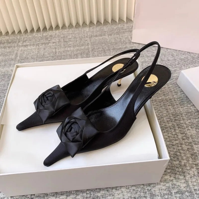 2026 High-heel cm Shoes for Women Size New Fashion Pointed Sandals Summer Shoes Sandalias De Mujer