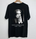 Remembering Ozzy Osbourne 1948-2025 T-Shirt Thank You for Your Memories. Woman Man Fans Graphic T Shirts Cotton Outdoors Tops