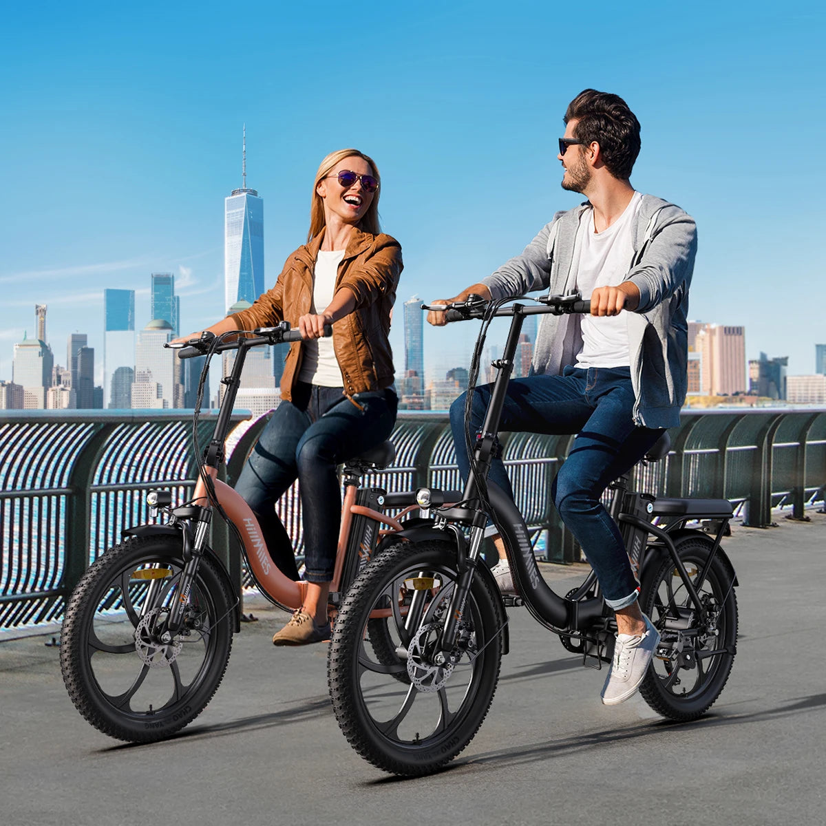 MILEPORT 1 FOLDING E-BIKE - 250W, 100 KM Assist Range - Weekend Freedom