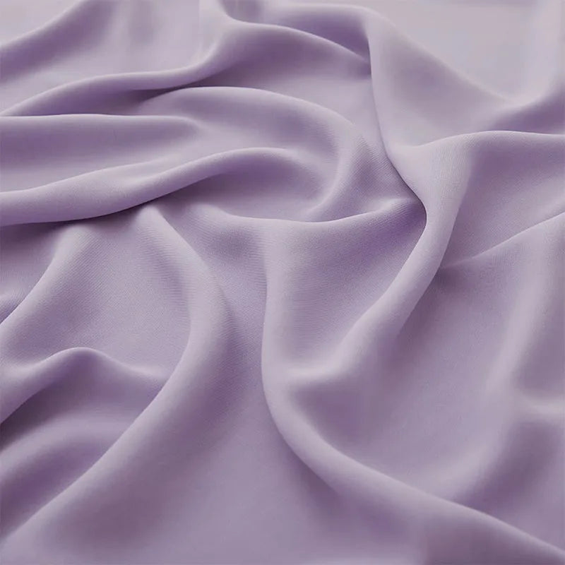 Solid Chiffon Fabric – 145cm Wide, 16 Colors