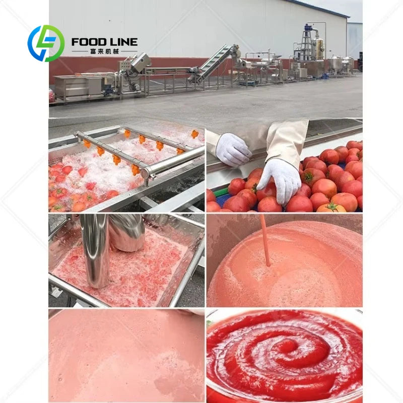 Ketchup Production Line - Tomato Sauce Machine