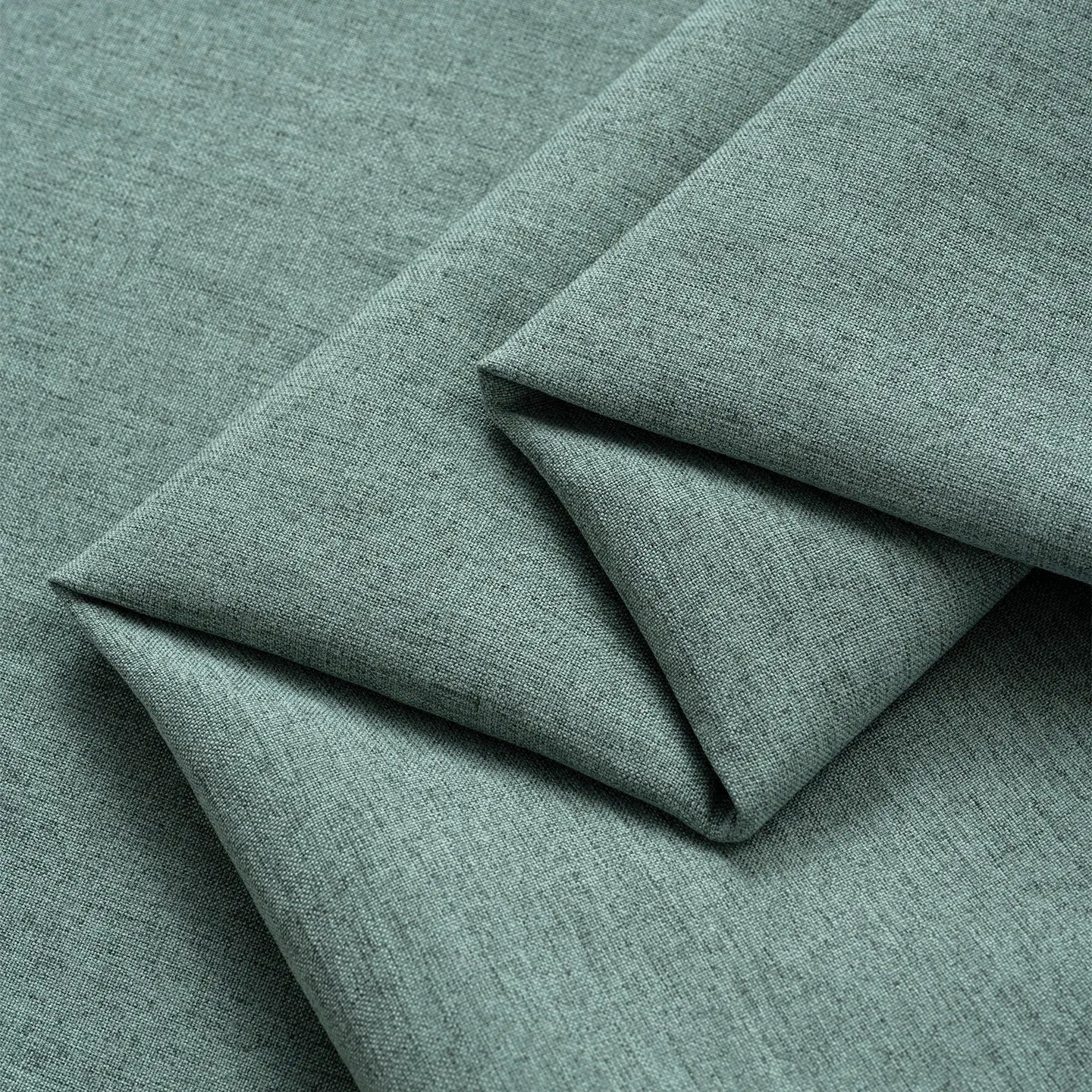 THICKENED PLAIN LINEN-LOOK FABRIC - 100% Polyester, 420g/m, 148cm Wide - Solid Rooms