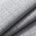 LINEN BLACKOUT CURTAINS - Waterproof Custom Size Panel - Total Dark, Total Calm