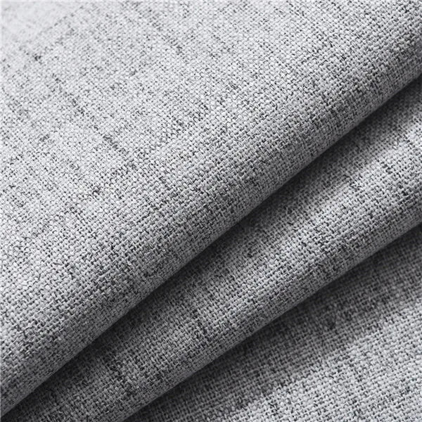LINEN BLACKOUT CURTAINS - Waterproof Custom Size Panel - Total Dark, Total Calm