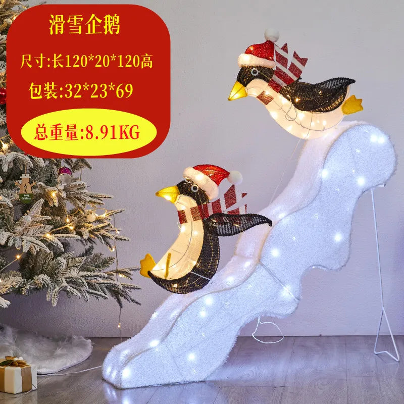 Fiberglass Christmas Figurines - 15 Styles - Festive Display