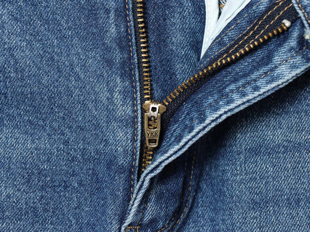 Balloon Sickle Barrel Jeans - Mid Waist Curved Wide Leg