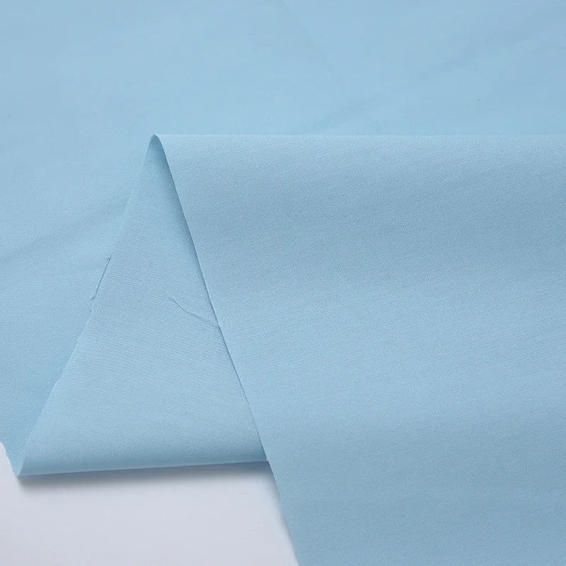 PLAIN COTTON POPLIN FABRIC - 150cm Wide, 46 Solid Colours - Everyday Sewing